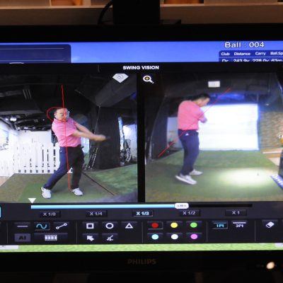 「なぜこうなるのか？」を 画像と動画でその場で分析！ フォーム改善に効果的です